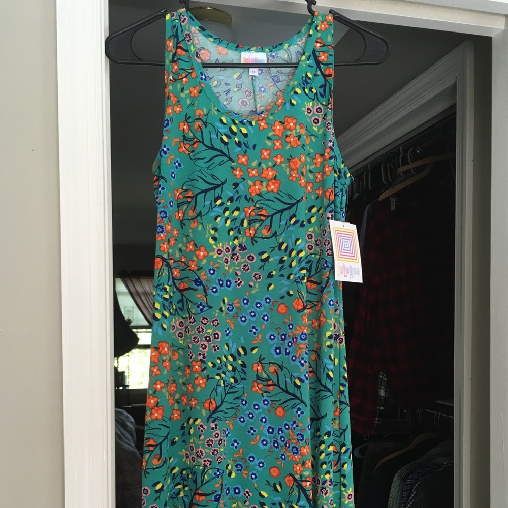 NWT Medium LulaRoe Dani Tank Top maxi dress